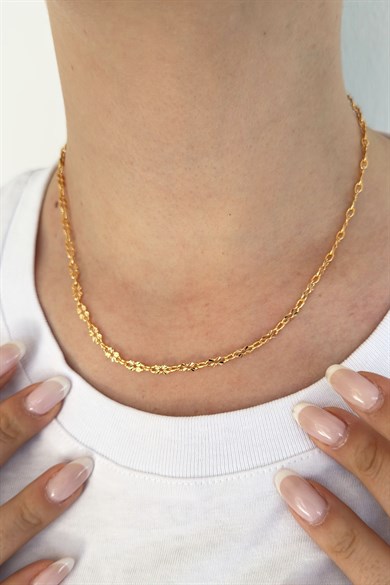 Rose Gold Renk Zincir Kolye