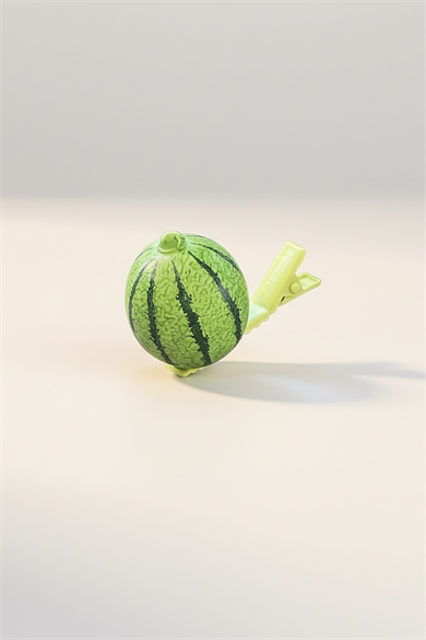 Karpuz Figürlü Yan Toka