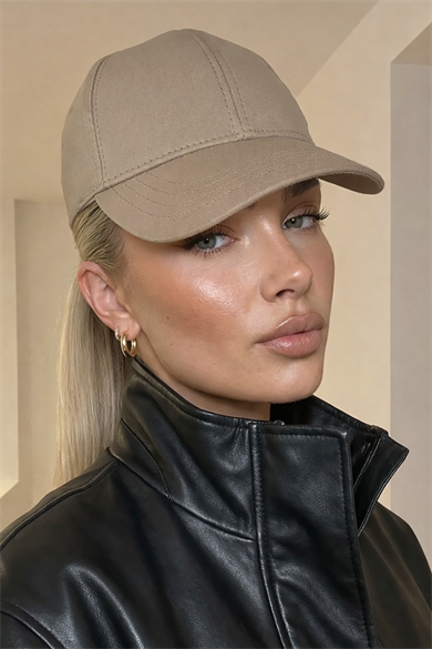 Açık Kahve Renk Unisex Şapka