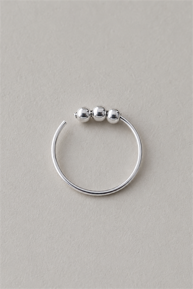 20li Gümüş Renk Halka Piercing Set