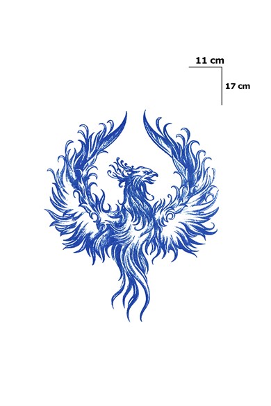 Anka Sonradan Kararan Yarı Kalıcı Geçici Dövme Tattoo