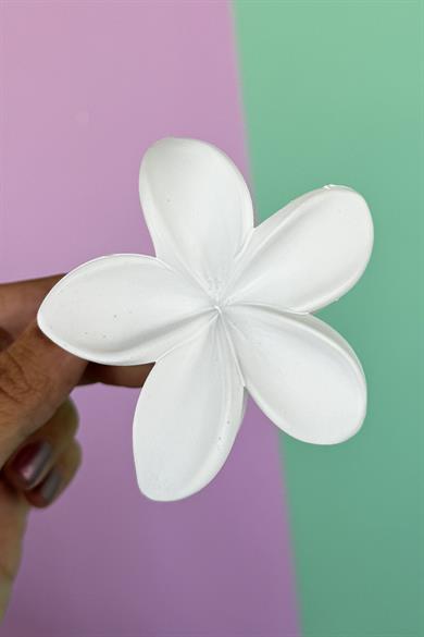Beyaz Renk Lotus Mandal Toka 