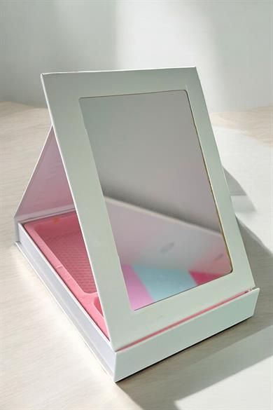 Beyaz Renk Uçurtma Figürlü Ayna Detaylı Takı Organizeri