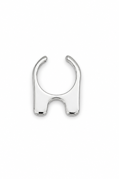 Gümüş  Renk TX Ear Cuff (Tek)