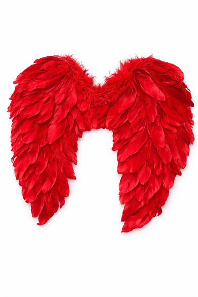 Kırmızı Renk Melek Kanat