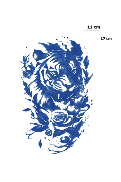 Aslan Sonradan Kararan Yarı Kalıcı Geçici Dövme Tattoo
