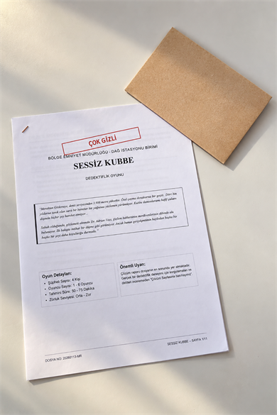 Dedektif Cinayet Çözme Oyunu-Sessiz Kubbe