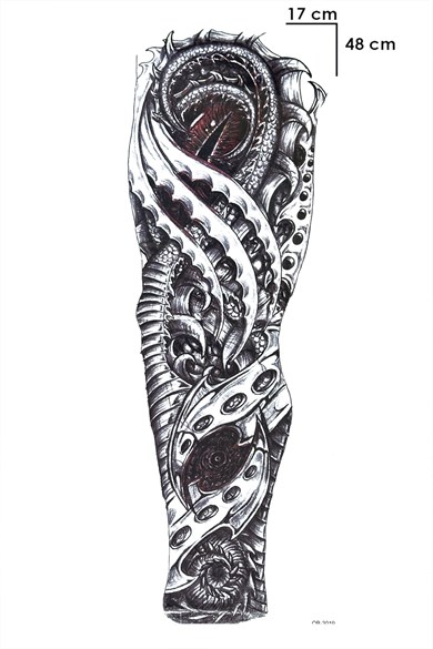 Yaratık Dövme Geçici Tattoo