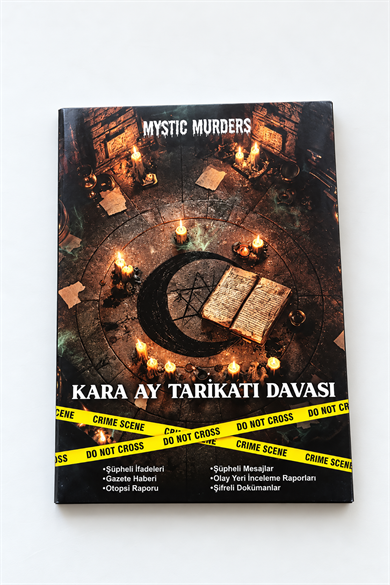Dedektif Cinayet Çözme Oyunu-Kara Ay Tarikatı Davası