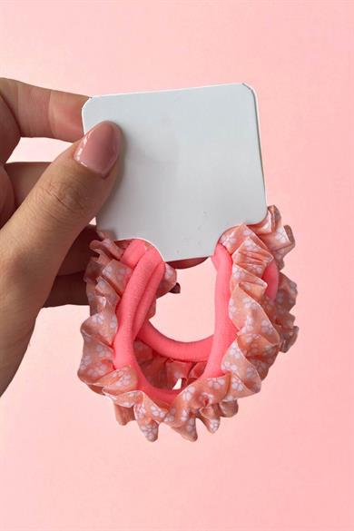 12li Karışık Renk Çiçek Figürlü Simit Toka Set