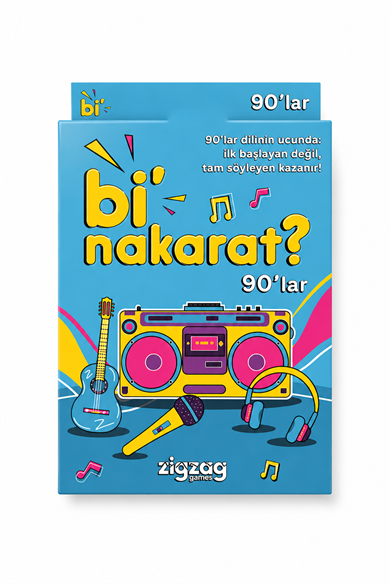 Bi Nakarat Oyunu Eğlence Parti Sevgili- Çift Oyunları Kart Oyunu
