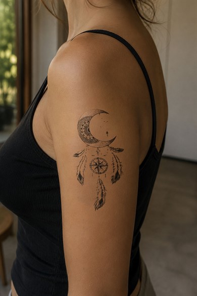 Düş Kapanı Mini Geçici Dövme Tattoo