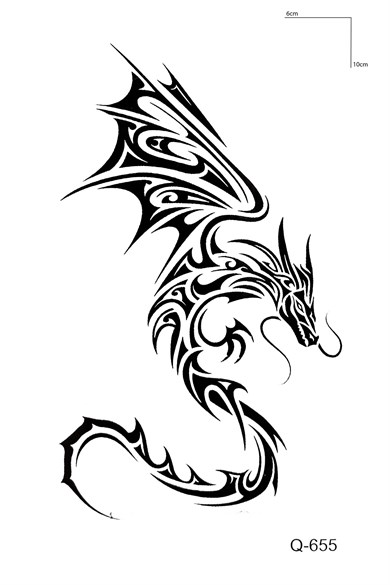 Ejderha Mini Geçici Dövme Tattoo