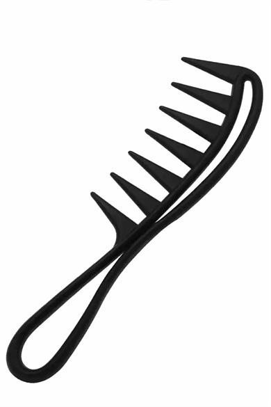 Siyah Renk Saç Şekillendiren Tarak