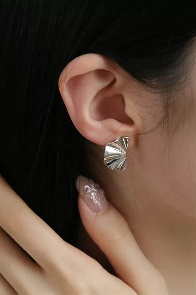 Gümüş Renk Küpe (Çift)