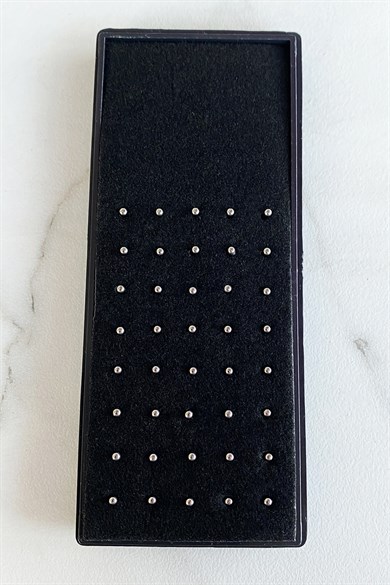 Surgical Steel Silver Color Rating