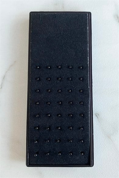 Surgical steel black color speed