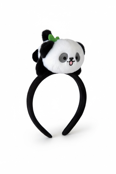 Panda Figürlü Peluş Taç