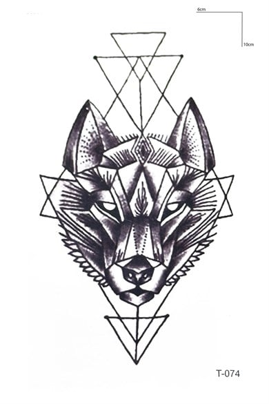 Kurt Mini Geçici Dövme Tattoo