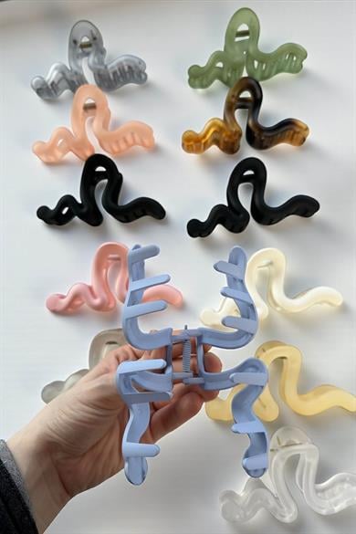 12li Karışık Renk Mandal Toka Set