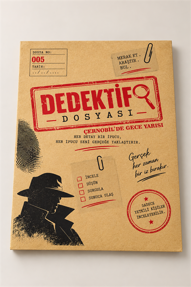 Dedektif Cinayet Çözme Oyunu-Çernobilde Gece Yarısı