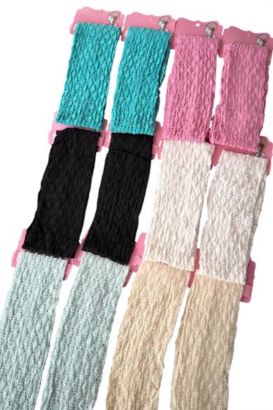 12li Karışık Renk Saç Bandı