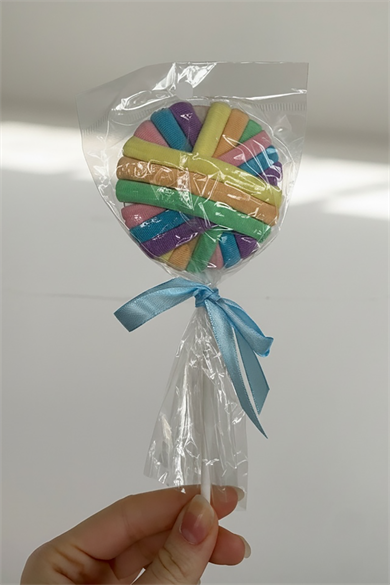 Karışık Renk Lolipop Figürlü Lastik Toka Set