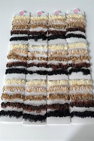 12li Karışık Renk Simit Toka Set