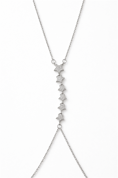 Gümüş Renk Yıldız Figürlü Çelik Şahmeran