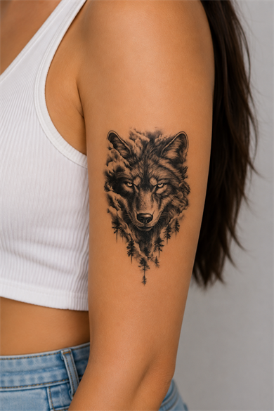 Kurt Dövme Geçici Tattoo