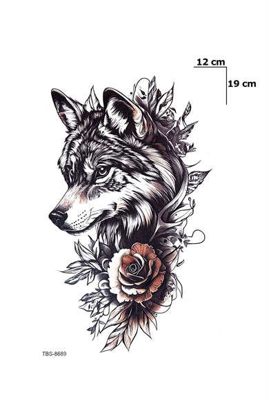 Kurt Dövme Geçici Tattoo