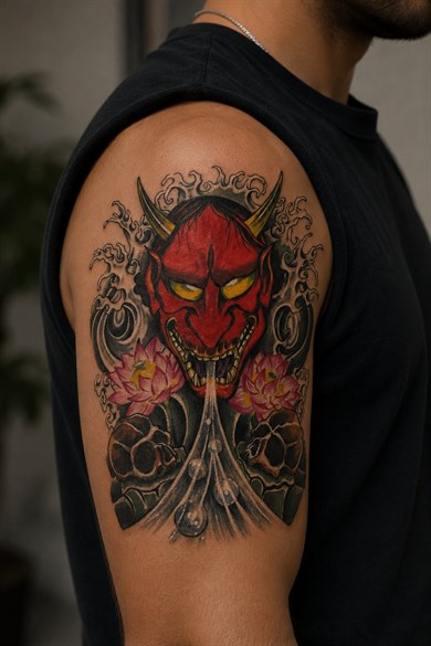 Devil Geçici Dövme Tattoo