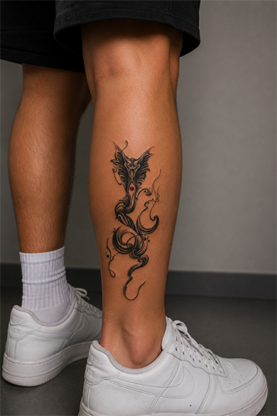 Yılan Geçici Dövme Tattoo