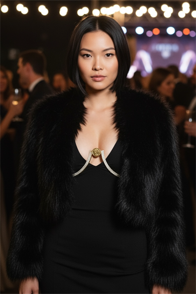 Altın Renk Vücut Aksesuarı/ Göğüs Zinciri