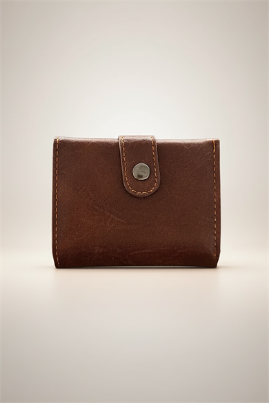 Koyu Kahve Renk Cüzdan/Kartlık