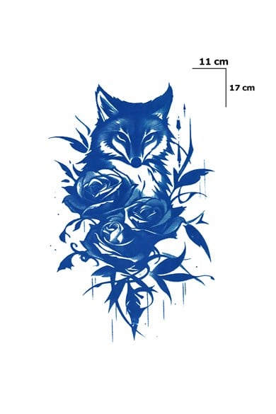 Kurt Sonradan Kararan Yarı Kalıcı Geçici Dövme Tattoo