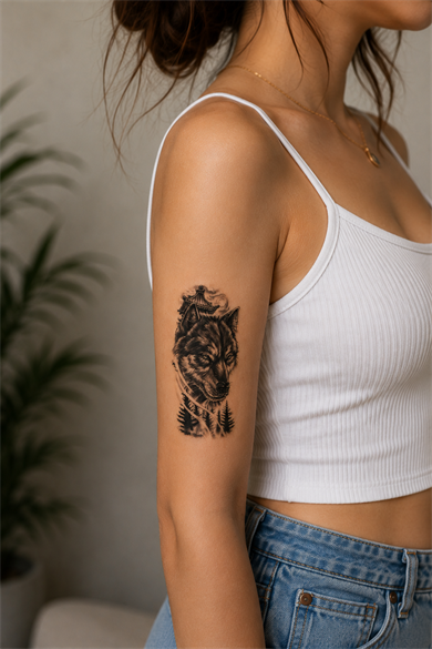 Kurt Dövme Geçici Tattoo