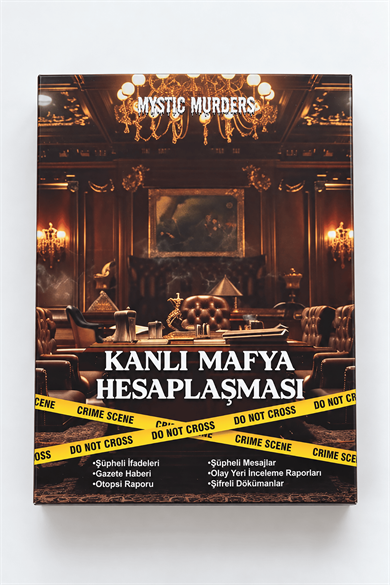 Dedektif Cinayet Çözme Oyunu-Kanlı Mafya Hesaplaşması