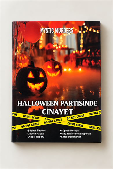 Dedektif Cinayet Çözme Oyunu-Halloween Partisinde Cinayet