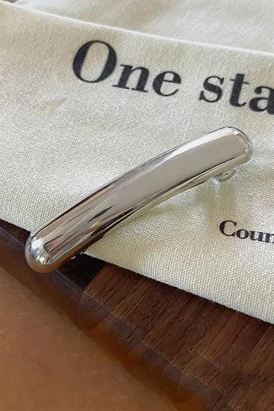 Gümüş Renk Metal Otomat Toka