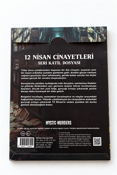 Dedektif Cinayet Çözme Oyunu-12 Nisan Cinayetleri