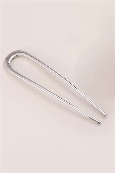 Gümüş Renk Metal Topuz Tokası