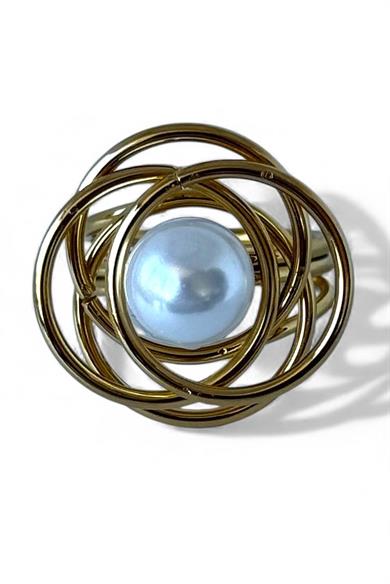 Altın Renk  Ayarlanabilir Çelik Yüzük