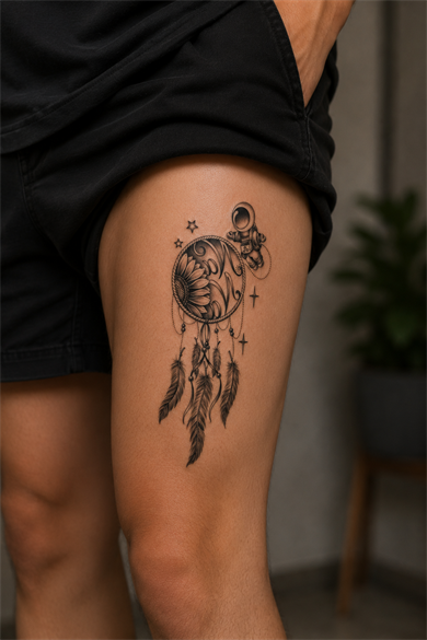 Düş Kapanı Geçici Dövme Tattoo