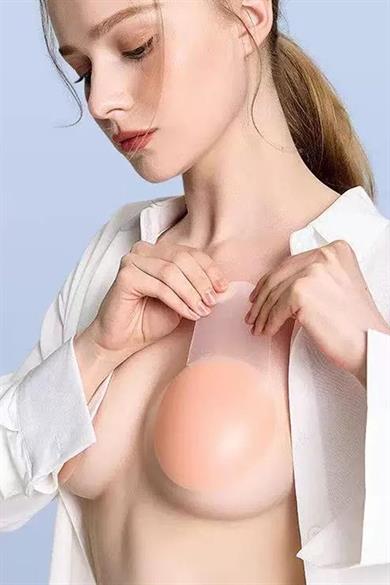 Şeffaf Göğüs Ucu Kapatıcı Ve Dikleştirici Silikon Yapışkanlı Sütyen