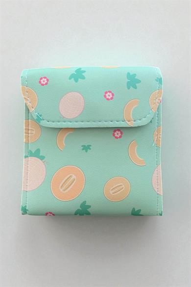 Yeşil Renk Kavun Figürlü 12li Manikür Pedikür Seti