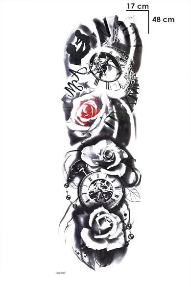 Pusula Kol Geçici Dövme Tattoo