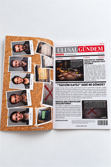 Dedektif Cinayet Çözme Oyunu-Kara Ay Tarikatı Davası