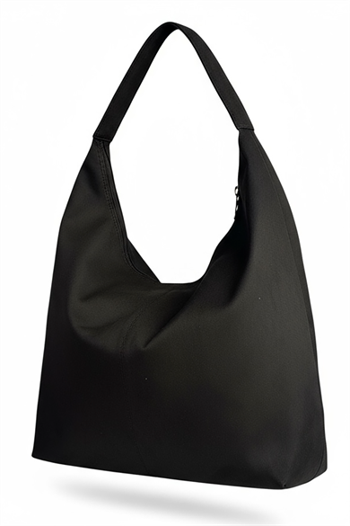 Siyah Renk Büyük Boy Süet Kadın Çanta