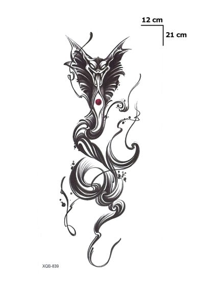 Yılan Geçici Dövme Tattoo